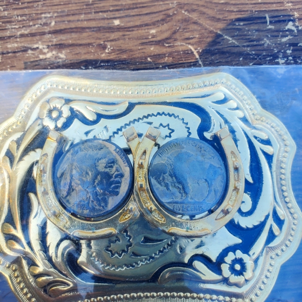 BUFFALO NICKEL BELT BUCKLE